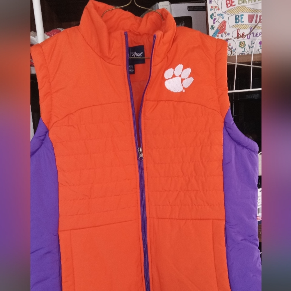 Men Clemson University Vest
